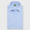 Slim-Fit Spread Collar Sport Shirt In Light Blue Chambray 1 Slim-Fit Spread Collar Sport Shirt In Light Blue Chambray -Garbiera Sales Store s48601